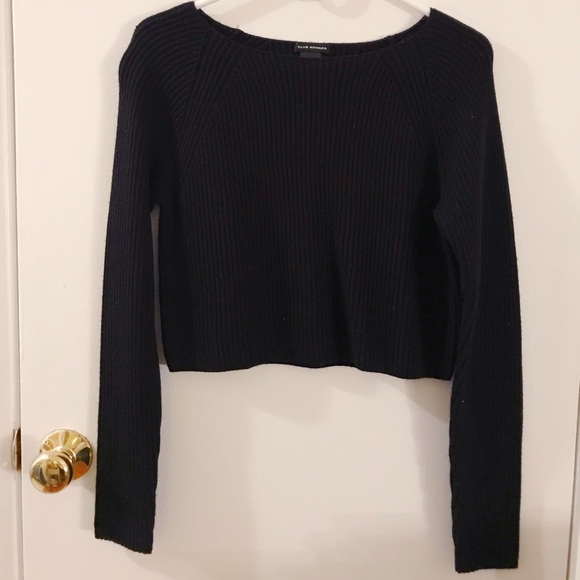 club monaco black sweater